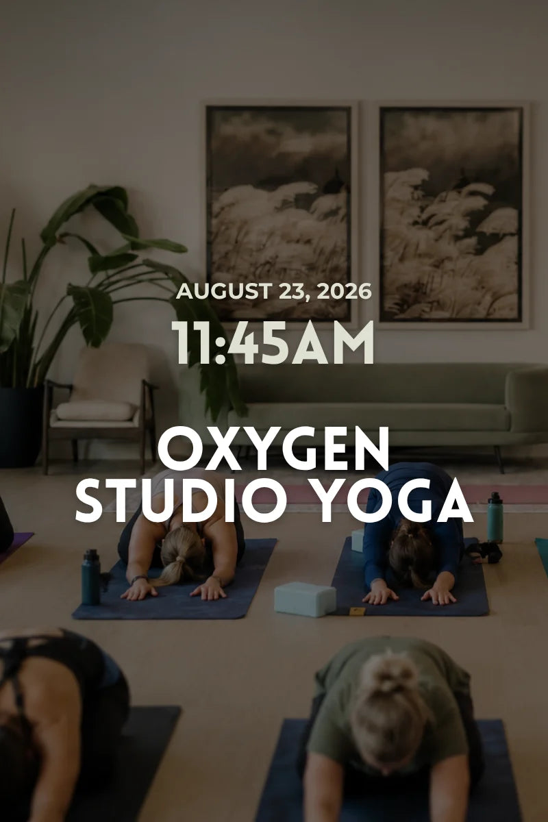 Oxygen Studio Yoga Class