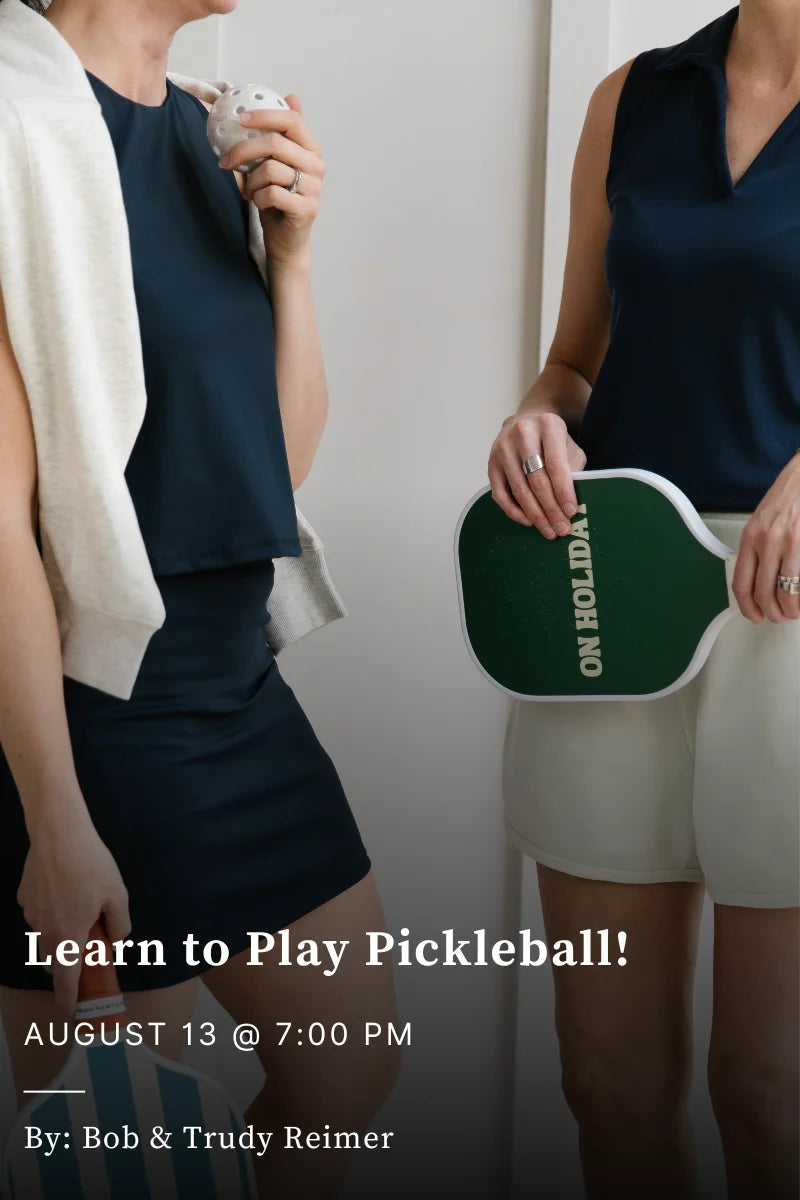 Learn to Play Pickleball! - August 13
