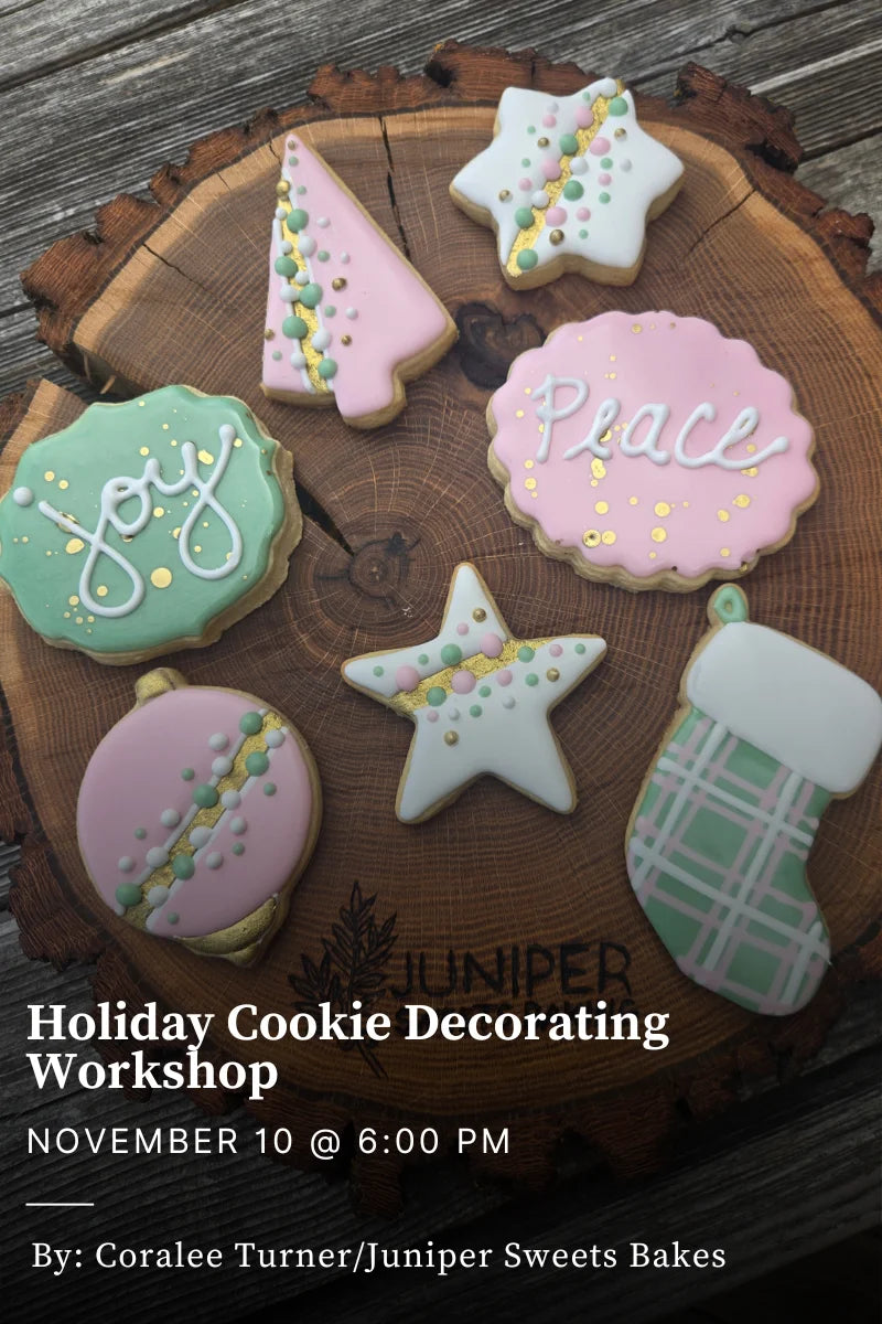 Holiday Cookie Decorating Workshop - November 10