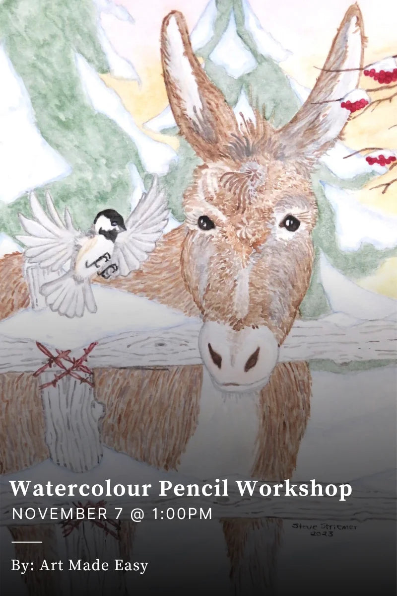 Watercolour Pencil Workshop - November 7