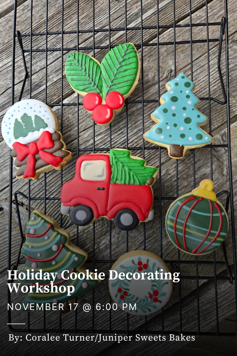 Holiday Cookie Decorating Workshop - November 17