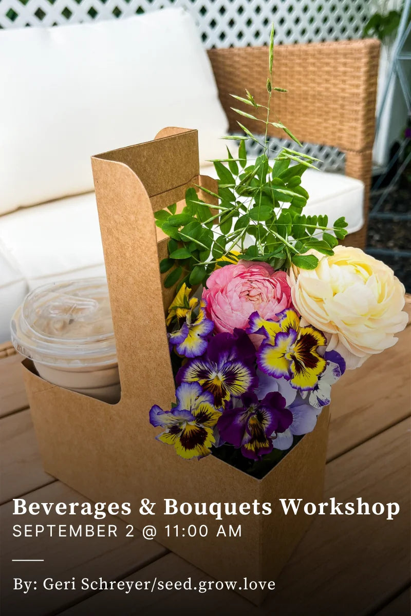 Beverages & Bouquets Workshop - September 2