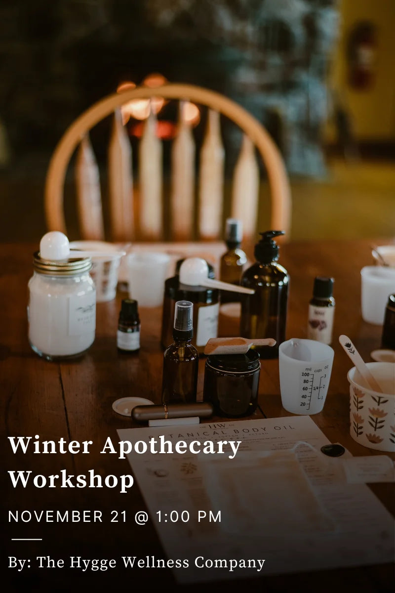 Winter Apothecary Workshop - November 21