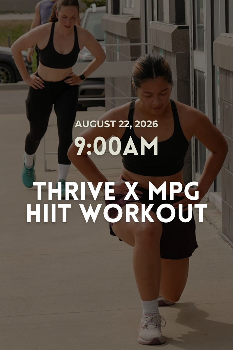 Thrive x MPG HIIT Workout