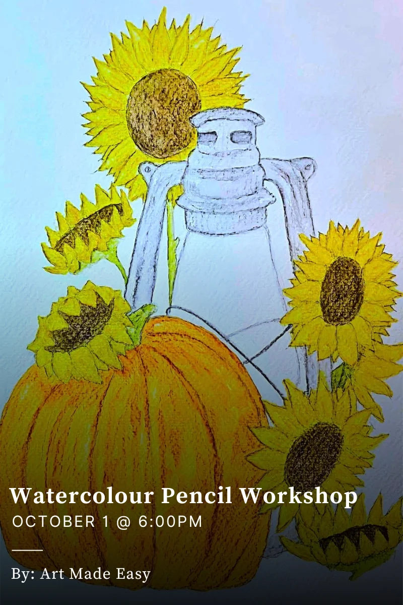 Watercolour Pencil Workshop - October 1