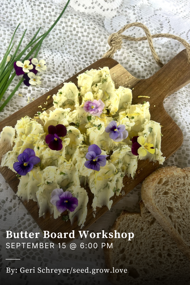 Butter Board Workshop - September 15