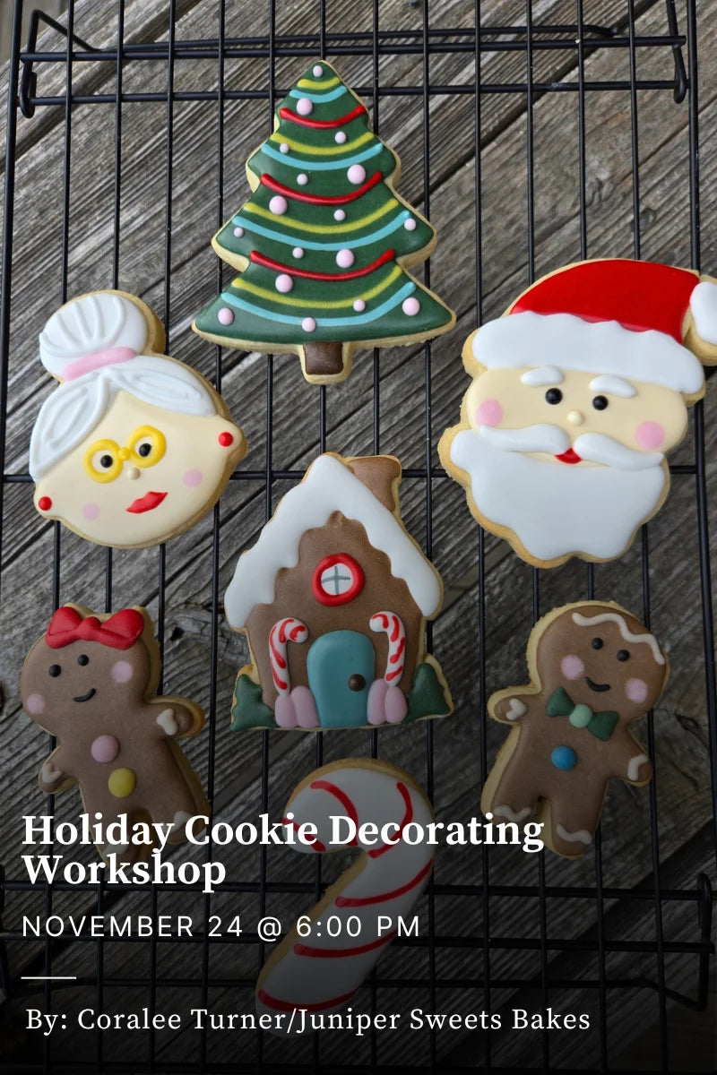 Holiday Cookie Decorating Workshop - November 24
